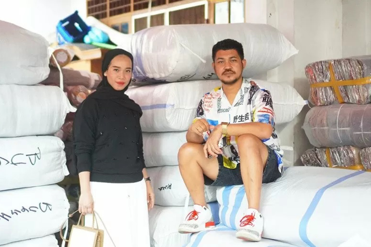 Chika Ariska dan Arwin Burhan. Foto: Antara/HO Chika Ariska dan Arwin Burhan. Foto: Antara/HO