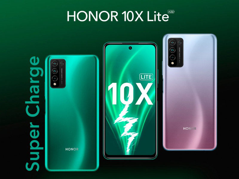 Honor 10x Lite. Foto: GSM Arena Honor 10x Lite. Foto: GSM Arena