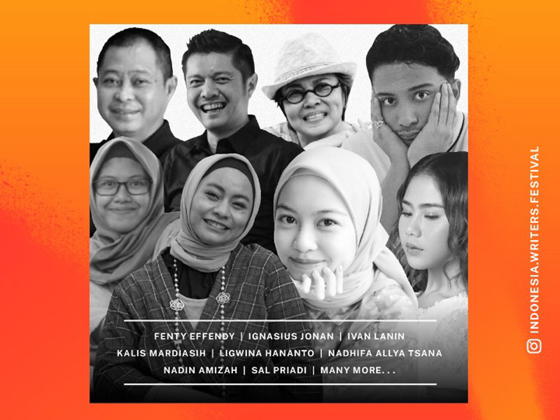 Para pembicara Indonesia Writers Festival 2020. Foto: IWF 2020 Para pembicara Indonesia Writers Festival 2020. Foto: IWF 2020