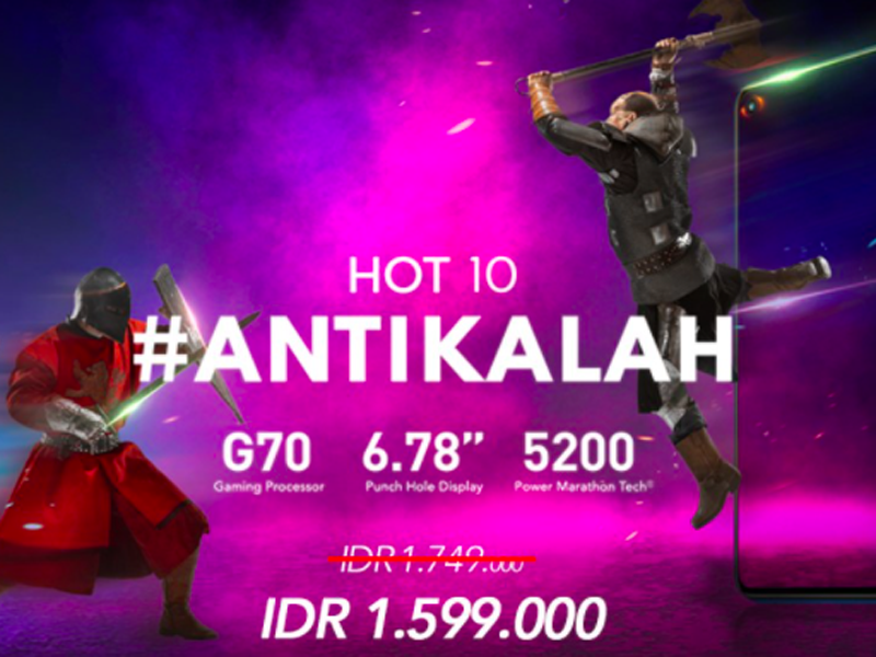 Infinix Hot 10. Foto tangkapan layar Infinix Hot 10. Foto tangkapan layar