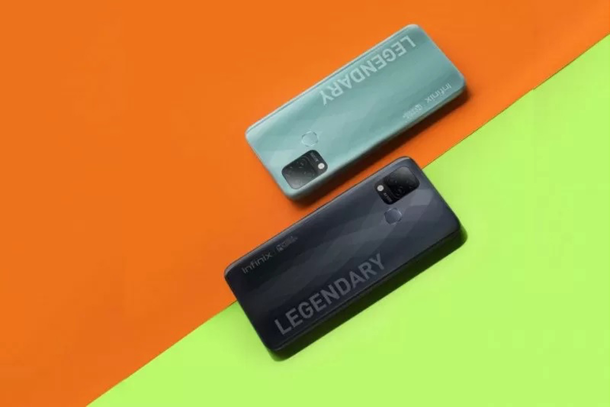 Infinix Hot 10S. Foto: Infinix Indonesia Infinix Hot 10S. Foto: Infinix Indonesia