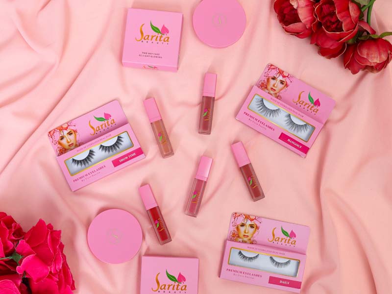 Produk-produk Sarita Beauty. Foto: Sarita Beauty Produk-produk Sarita Beauty. Foto: Sarita Beauty