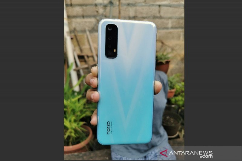 Realme Narzo 20 Pro. Foto: Antara Realme Narzo 20 Pro. Foto: Antara