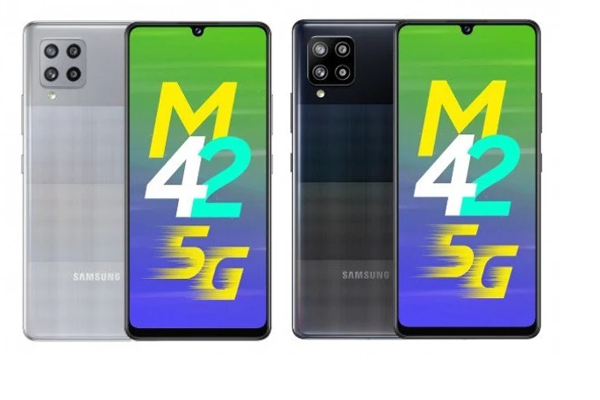 Samsung Galaxy M42 5G. Foto: GSM Arena Samsung Galaxy M42 5G. Foto: GSM Arena