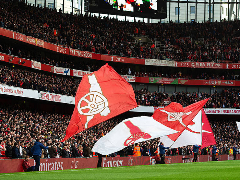 Suporter Arsenal. Foto: Arsenal Suporter Arsenal. Foto: Arsenal