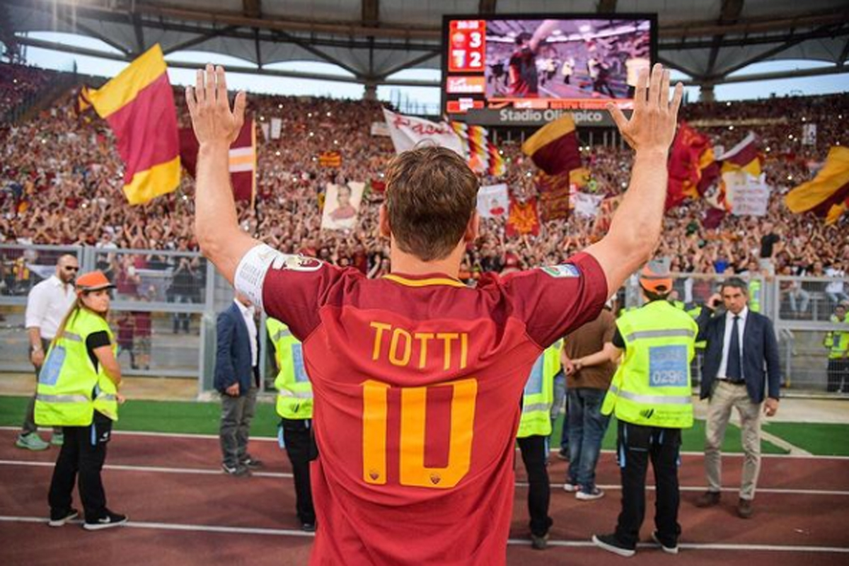 Francesco Totti. Foto: Instagram/francescototti Francesco Totti. Foto: Instagram/francescototti