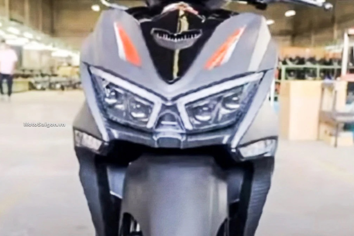 Penampakan skutik yang diduga Vario 160. Foto: Motosaigon Penampakan skutik yang diduga Vario 160. Foto: Motosaigon
