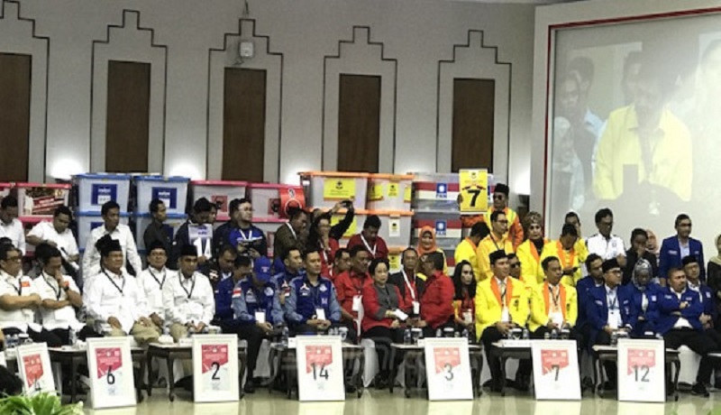 Sejumlah elite partai politik. FOTO: JPNN Sejumlah elite partai politik. FOTO: JPNN