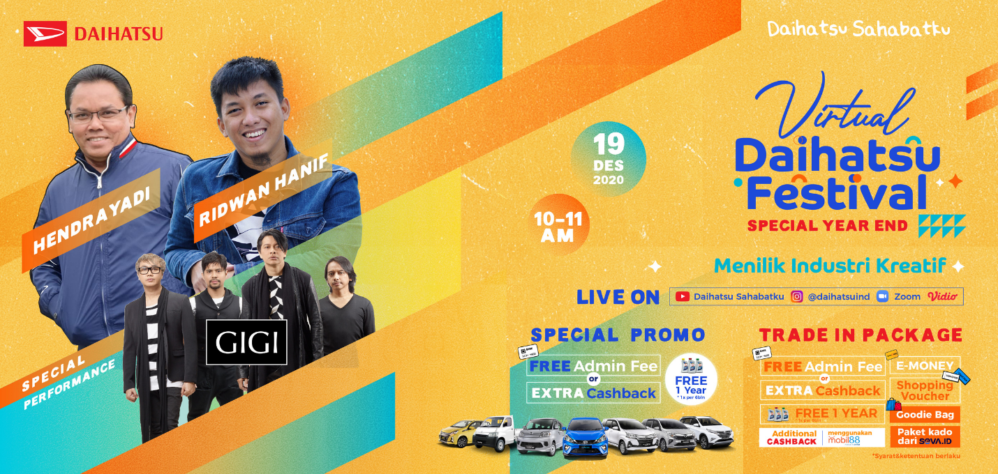 Promo Virtual event Daihatsu. Foto: PR Daihatsu Promo Virtual event Daihatsu. Foto: PR Daihatsu