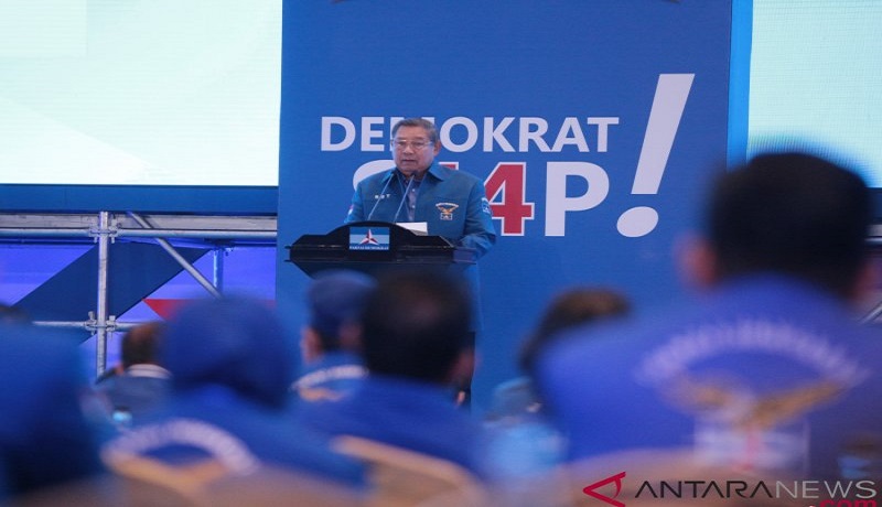 Pendiri Partai Demokrat, Susilo Bambang Yudhoyono (SBY). FOTO: Antara Pendiri Partai Demokrat, Susilo Bambang Yudhoyono (SBY). FOTO: Antara