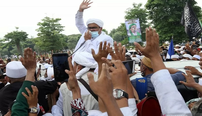 Habib Rizieq Shihab. FOTO: Antara Habib Rizieq Shihab. FOTO: Antara