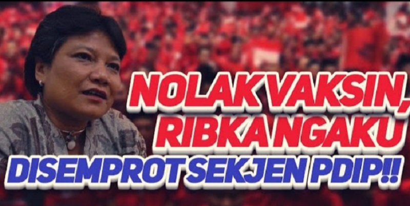 Politikus PDIP Ribka Tjiptaning ( foto: Youtube Refly Harun) Politikus PDIP Ribka Tjiptaning ( foto: Youtube Refly Harun)