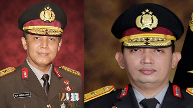 Boy Rafli dan Listyo Sigit ramai disebut di Twitter (foto: Wikipedia) Boy Rafli dan Listyo Sigit ramai disebut di Twitter (foto: Wikipedia)