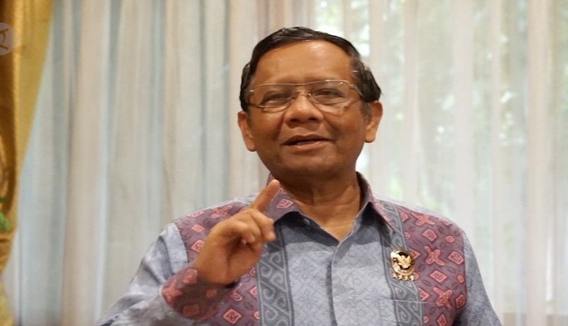 Menko Polhukam Mahfud MD. Foto: Antara Menko Polhukam Mahfud MD. Foto: Antara