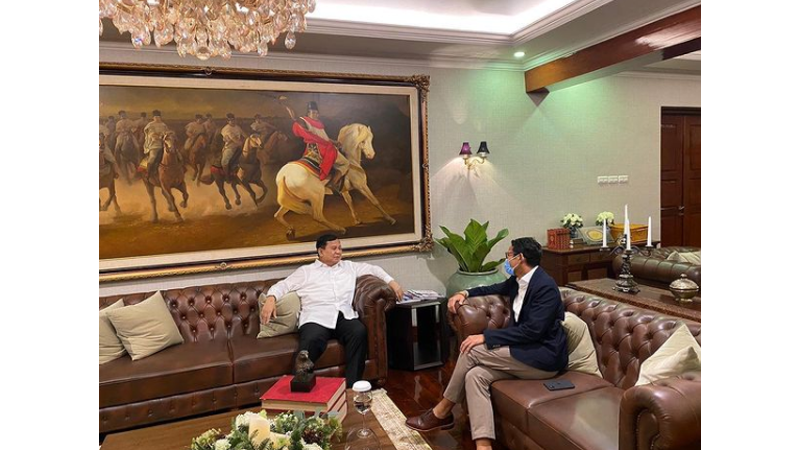 Prabowo dan Sandiaga Uno bertemu empat mata (foto: SC IG @prabowo) Prabowo dan Sandiaga Uno bertemu empat mata (foto: SC IG @prabowo)
