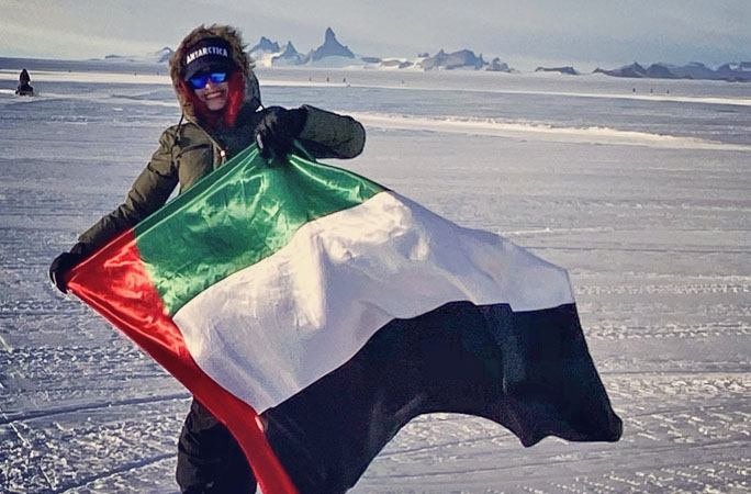 Foto: Khawla Al Romaitihi. (Foto: Guinness World Records) Foto: Khawla Al Romaitihi. (Foto: Guinness World Records)