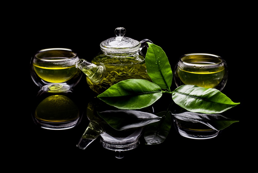 Teh hijau. (Foto: Element Envato) Teh hijau. (Foto: Element Envato)