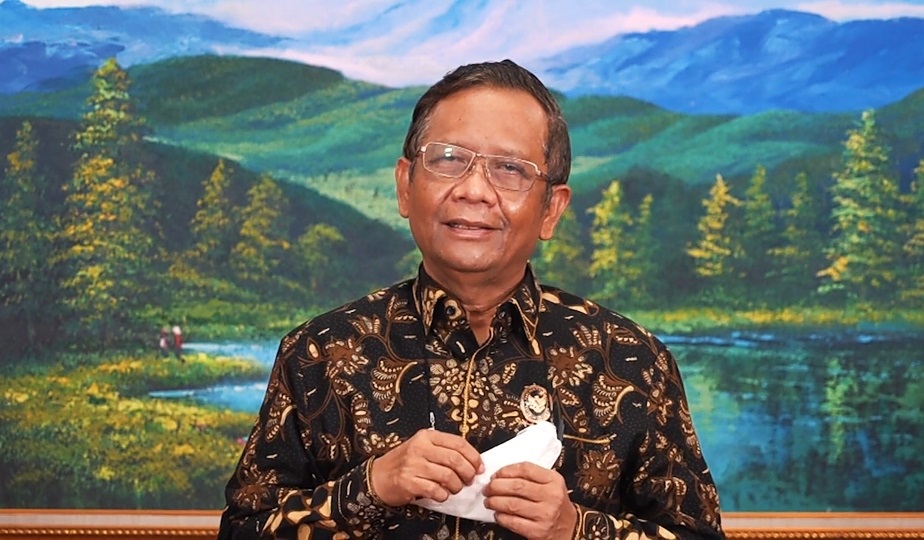 Menko Polhukam Mahfud MD. (Foto: YouTbe/Kemenko Polhukam)) Menko Polhukam Mahfud MD. (Foto: YouTbe/Kemenko Polhukam))