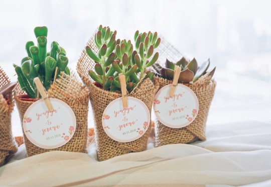 Ide Souvenir Pernikahan. Foto: Bridestory Ide Souvenir Pernikahan. Foto: Bridestory