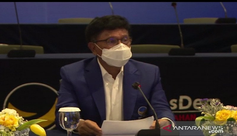 Sekjen DPP Partai NasDem Johnny G Plate. FOTO: Antara Sekjen DPP Partai NasDem Johnny G Plate. FOTO: Antara