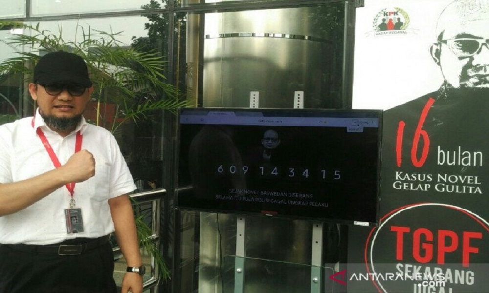 Penyidik KPK Novel Baswedan. Foto: Antara Penyidik KPK Novel Baswedan. Foto: Antara