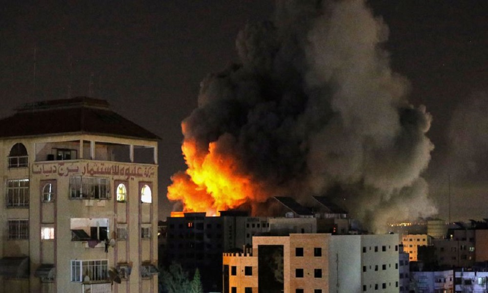 Serangan Israel ke jalur Gaza. Foto: reuters. Serangan Israel ke jalur Gaza. Foto: reuters.