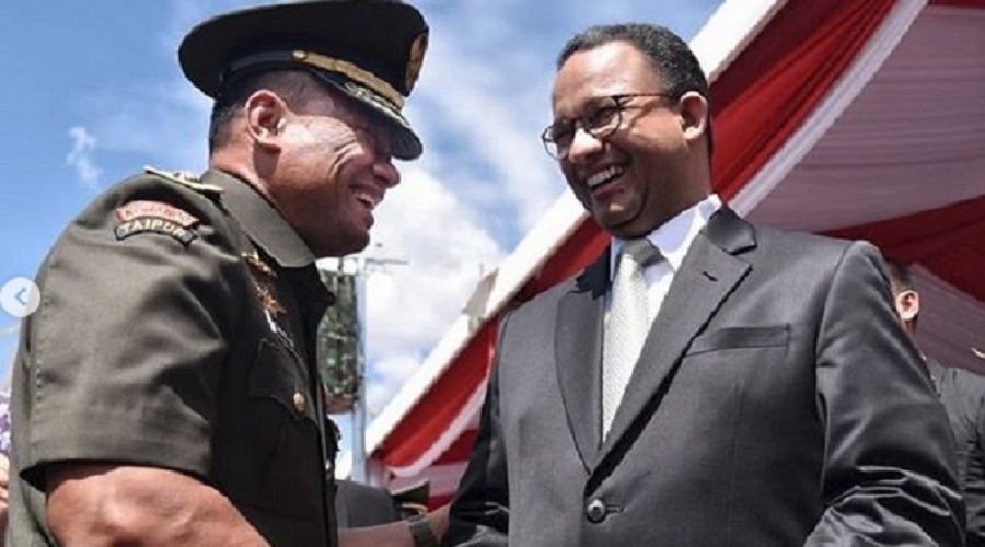 Gatot Nurmantyo dan Anies Baswedan. FOTO: Antara Gatot Nurmantyo dan Anies Baswedan. FOTO: Antara