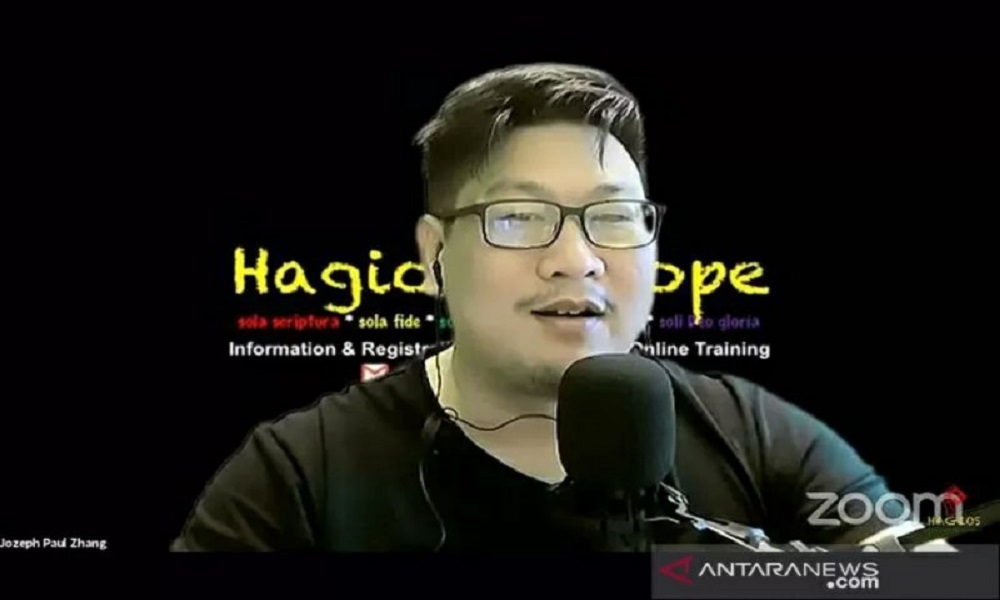 Pelaku penista agama, Jozeph Paul Zhang. FOTO: Antara Pelaku penista agama, Jozeph Paul Zhang. FOTO: Antara