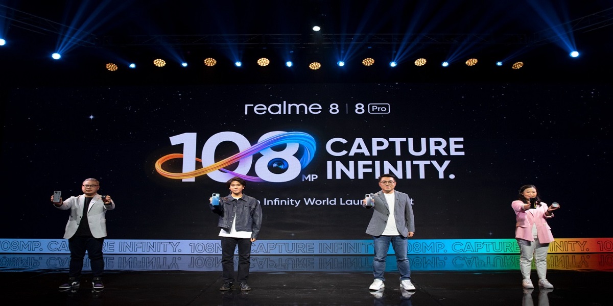 Peluncuran Realme 8 Series melalui video virtual. (PR Realme) Peluncuran Realme 8 Series melalui video virtual. (PR Realme)