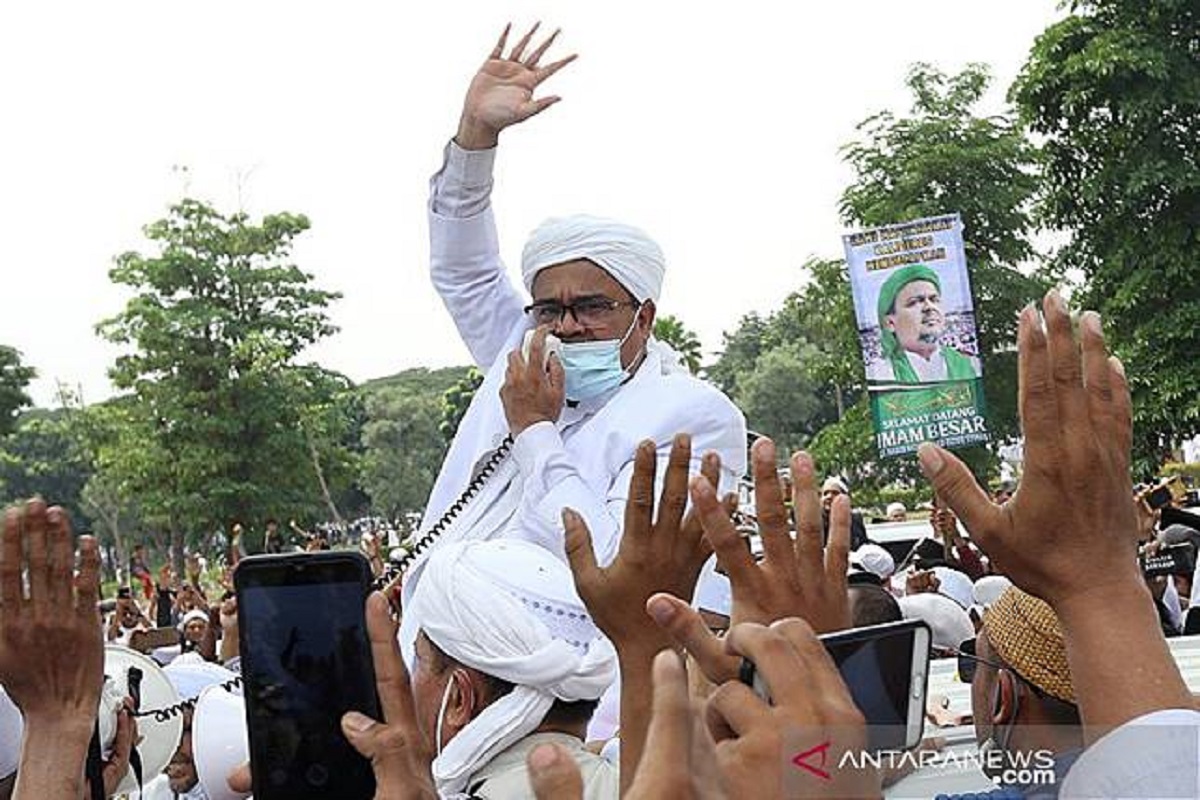 Habib Rizieq Shihab. FOTO: Antara Habib Rizieq Shihab. FOTO: Antara