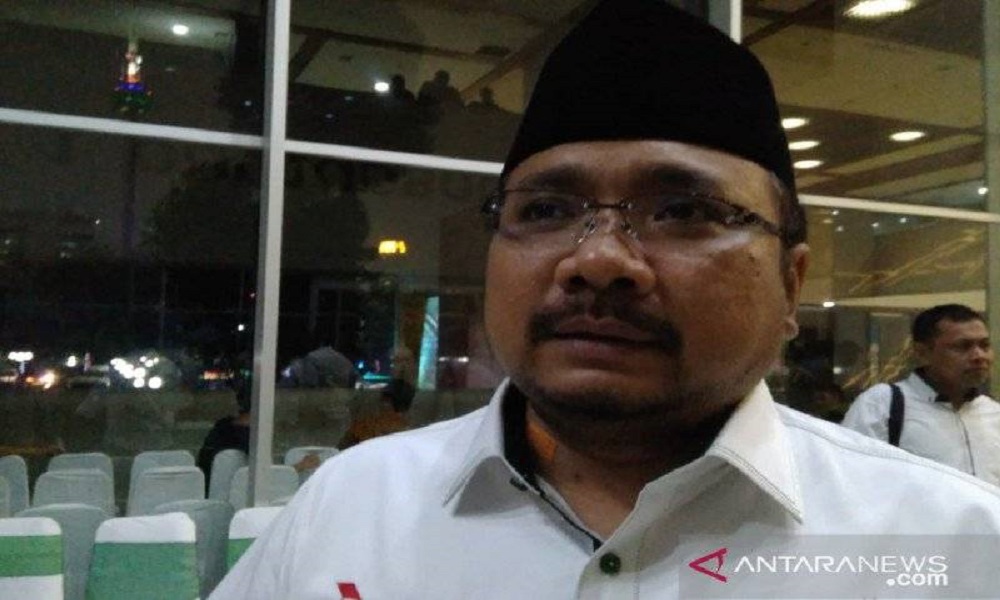 Menteri Agama Yaqut Cholil Quomas atau Gus Yaqut. FOTO: Antara Menteri Agama Yaqut Cholil Quomas atau Gus Yaqut. FOTO: Antara