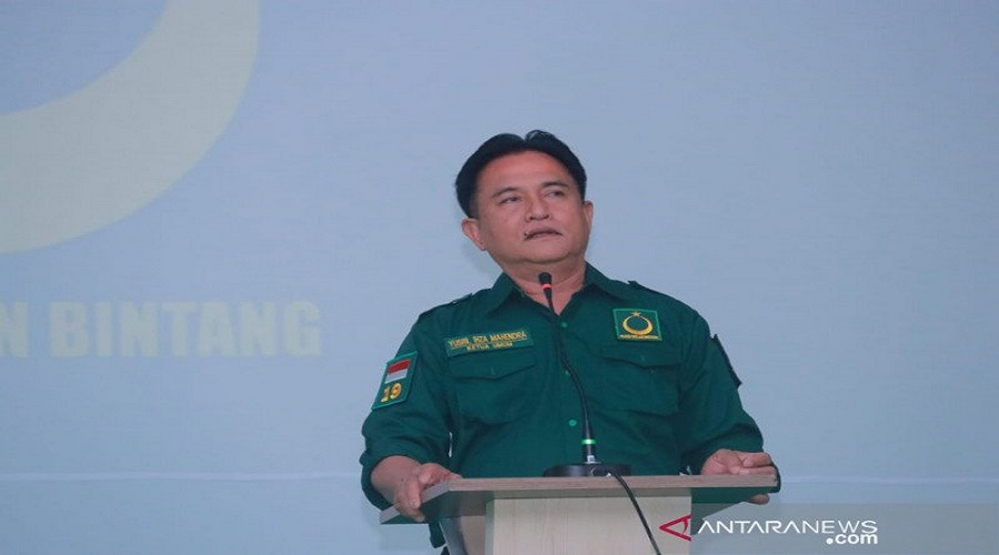 Ketua Umum PBB Yusri Ihza Mahendra. FOTO: Antara Ketua Umum PBB Yusri Ihza Mahendra. FOTO: Antara