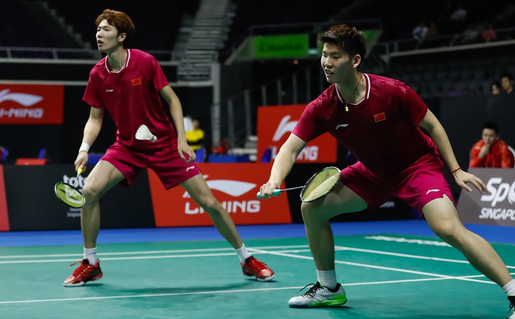 Li Junhui/Liu Yuchen, satu-satunya ganda putra China di Olimpiade Tokyo.(foto: bwfbadminton) Li Junhui/Liu Yuchen, satu-satunya ganda putra China di Olimpiade Tokyo.(foto: bwfbadminton)