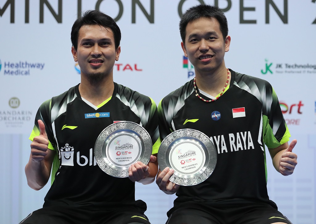 Olimpiade Tokyo semakin dekat, legenda China justru jagokan pasangan ganda putra Indonesia, Mohammad Ahsan/Hendra Setiawan. (foto: bwfbadminton) Olimpiade Tokyo semakin dekat, legenda China justru jagokan pasangan ganda putra Indonesia, Mohammad Ahsan/Hendra Setiawan. (foto: bwfbadminton)