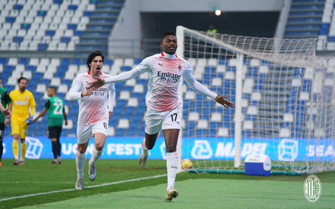 Rafael Leao, bintang muda AC Milan. (foto: twitter.com/acmilan). Rafael Leao, bintang muda AC Milan. (foto: twitter.com/acmilan).