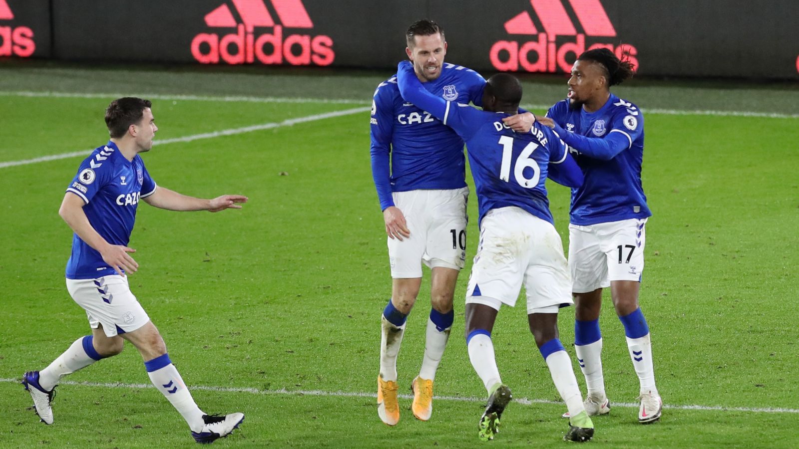 Skuad Everton. (foto: twitter.com/Everton) Skuad Everton. (foto: twitter.com/Everton)