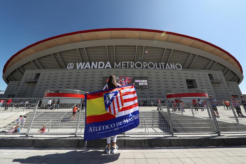 Stadion Wanda Metropolitano, tempat laga Atletico Madrid vs Real Madrid berlangsung. (foto: REUTERS/Sergio Perez) Stadion Wanda Metropolitano, tempat laga Atletico Madrid vs Real Madrid berlangsung. (foto: REUTERS/Sergio Perez)