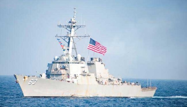 Kapal perang Amerika saat berada di Laut Cina Selatan. Foto: Reuters. Kapal perang Amerika saat berada di Laut Cina Selatan. Foto: Reuters.