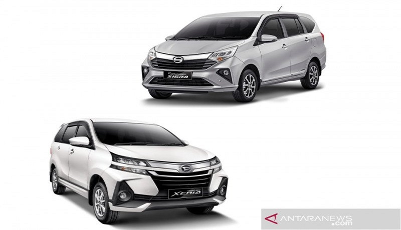 Ilustrasi-Mobil Daihatsu Sigra dan Xenia. Foto: Antara. Ilustrasi-Mobil Daihatsu Sigra dan Xenia. Foto: Antara.