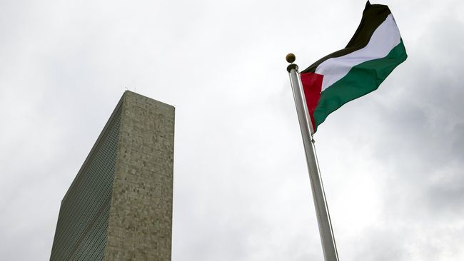Bendera Palestina. Foto Reuters/Andrew Kelly. Bendera Palestina. Foto Reuters/Andrew Kelly.
