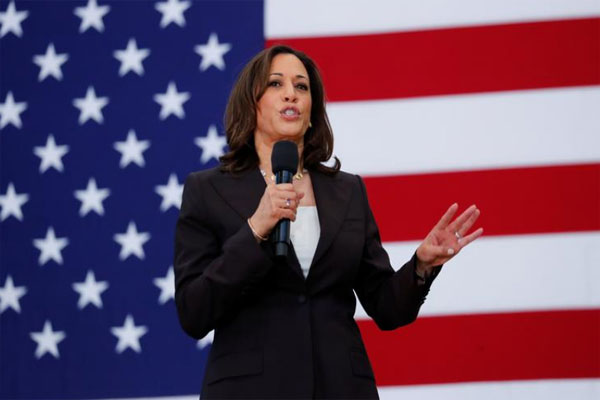 Wakil Presiden Amerika Serikat, Kamala Harris. Foto: Reuters. Wakil Presiden Amerika Serikat, Kamala Harris. Foto: Reuters.