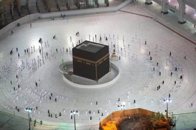Ilustrasi-Jemaah haji. Foto: Reuters/Yasser Bakhsh. Ilustrasi-Jemaah haji. Foto: Reuters/Yasser Bakhsh.