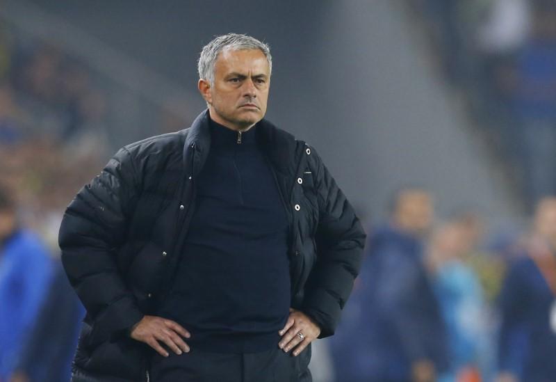Pelatih Jose Mourinho. Foto: Reuters. Pelatih Jose Mourinho. Foto: Reuters.