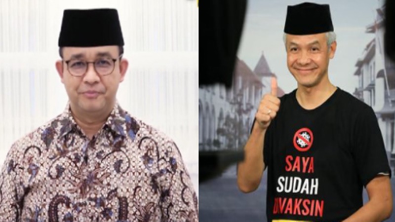 Anies Baswedan dan Ganjar Pranowo (foto: SC IG @aniesbaswedan dan @ganjar_pranowo) Anies Baswedan dan Ganjar Pranowo (foto: SC IG @aniesbaswedan dan @ganjar_pranowo)