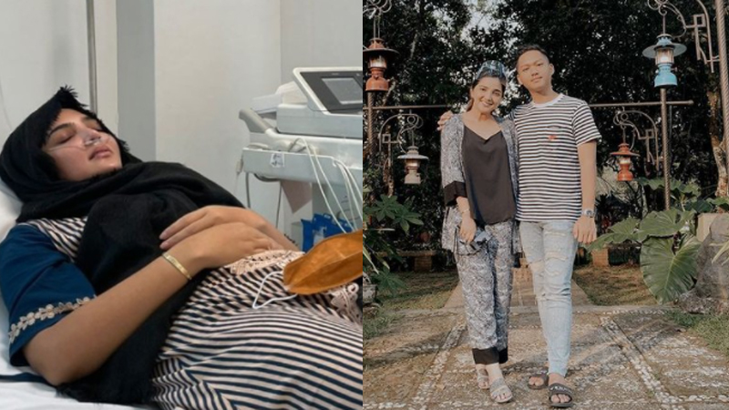 Ashanty mendapat perawatan setelah terpapar covid-19, dan Azriel yang terus mengkhawatirkannya (foto: SC IG @azriel_hermansyah) Ashanty mendapat perawatan setelah terpapar covid-19, dan Azriel yang terus mengkhawatirkannya (foto: SC IG @azriel_hermansyah)