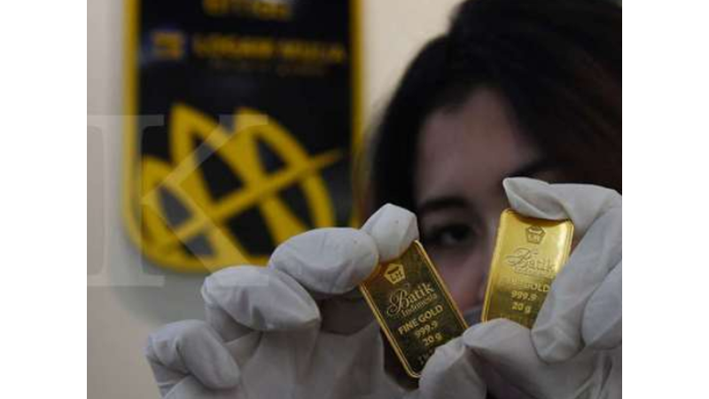 Emas Antam (foto: Antara) Emas Antam (foto: Antara)