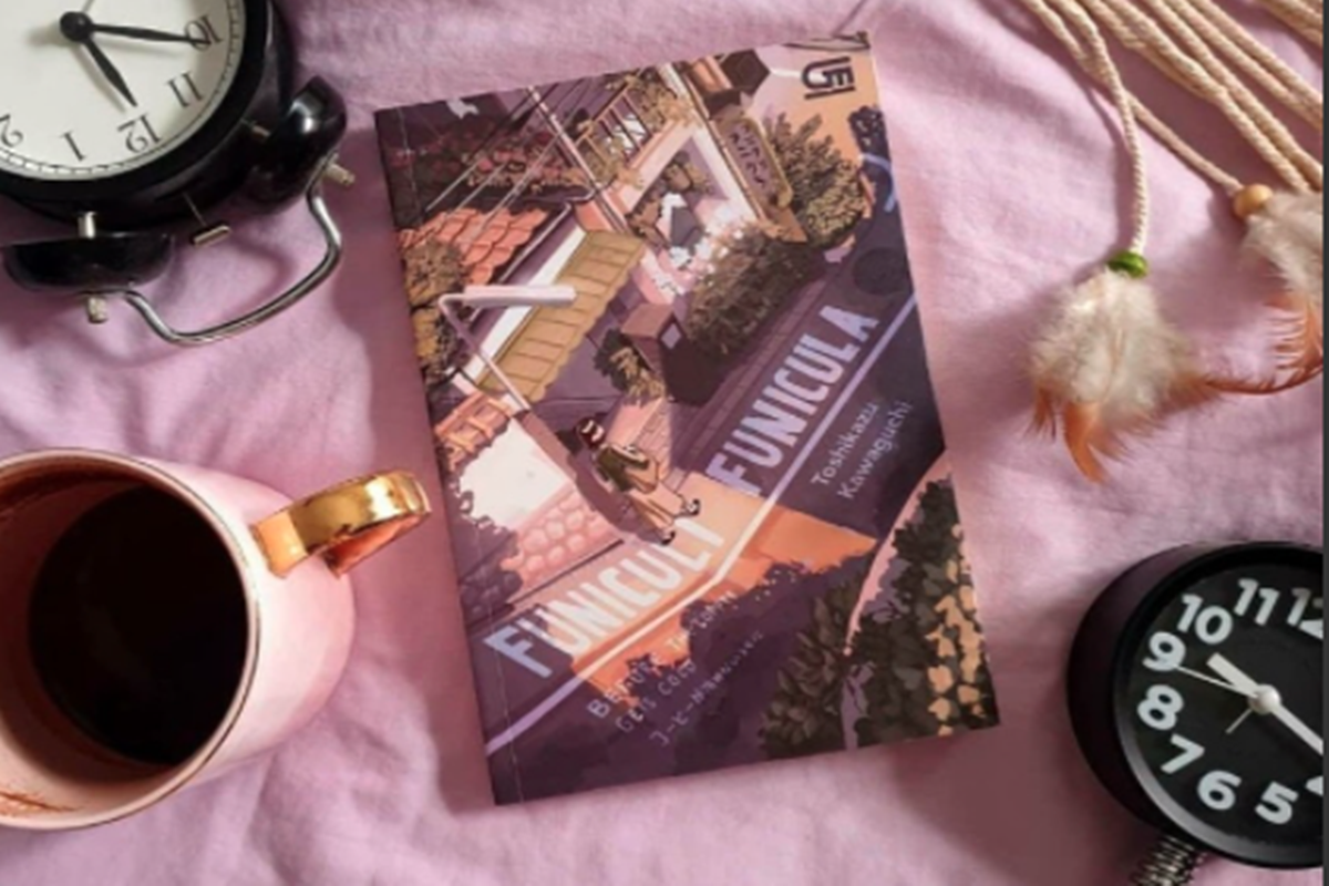 Novel Funiculi Funicula (Foto: Gramedia) Novel Funiculi Funicula (Foto: Gramedia)