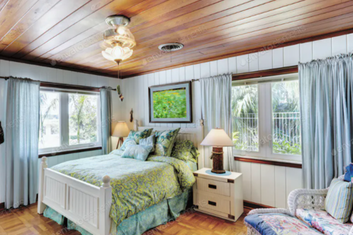 Kamar tidur yang dilengkapi dengan pendeteksi asap (foto: Mint_Images/envato) Kamar tidur yang dilengkapi dengan pendeteksi asap (foto: Mint_Images/envato)