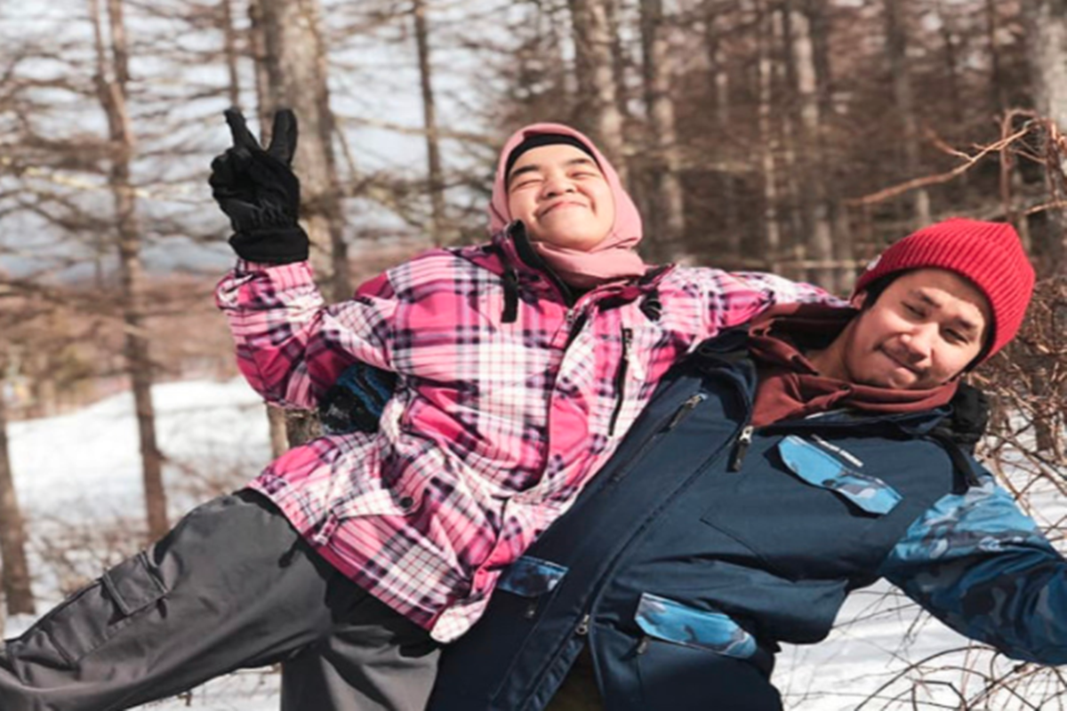 Endra Gapit bersama istri, Lady Malano (foto: SC IG @endoragipitto) Endra Gapit bersama istri, Lady Malano (foto: SC IG @endoragipitto)