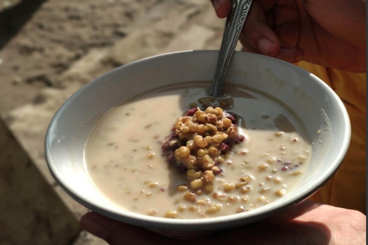 Bubur kacang hijau (Instagram/@temanggungfood) Bubur kacang hijau (Instagram/@temanggungfood)